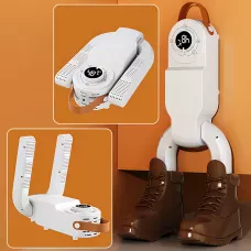 Сушилка для обуви Shoe Dryer с ультрафиолетом, 4 режима таймера 30–120 мин, антибактериальная электросушилка, вертикальная