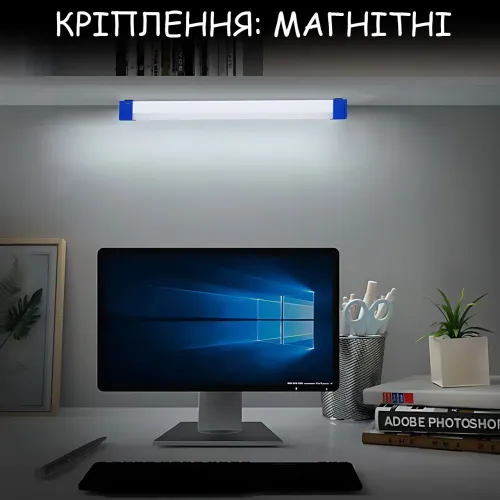 Акумуляторна LED-лампа CBK BK-150 з магнітним кріпленням, переносний світильник USB-microUSB - фото 9