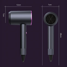 Фен для волос AIR DRYER LY-335, 2000 Вт, ионизация, холодный воздух, 3 температурных режима, концентратор, поворотный шнур