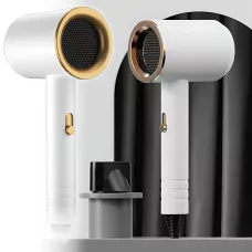Фен для волос AIR DRYER LY-335, 2000 Вт, ионизация, холодный воздух, 3 температурных режима, концентратор, поворотный шнур Белый