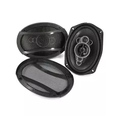 Автоакустика TS-6996 6×9″, 5-полосные коаксиальные динамики, 650 Вт max / 120 Вт RMS, 92 дБ, 30–36000 Гц, овальные авто колонки