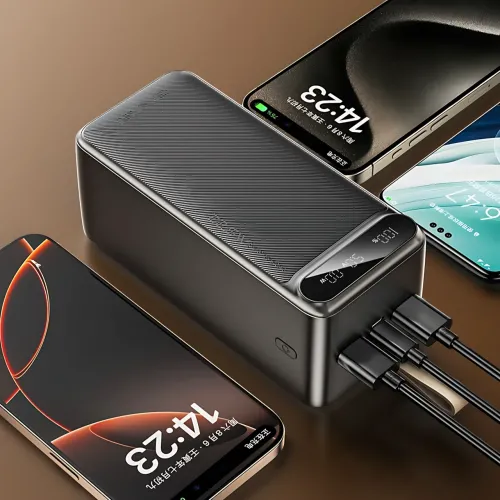 Power Bank Awei P101K 100000mAh, 22.5 W Fast Charge, PD/QC, 3 виходи (2×USB-A + Type-C), вхід Type-C + Micro-USB - фото 7
