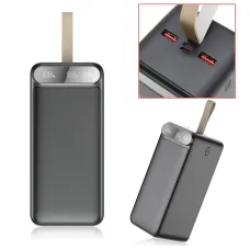 Power Bank Awei P101K 100000mAh, 22.5 W Fast Charge, PD/QC, 3 виходи (2×USB-A + Type-C), вхід Type-C + Micro-USB