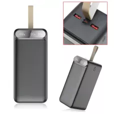 Power Bank Awei P101K 100000mAh, 22.5W Fast Charge, PD/QC, 3 выхода (2×USB-A + Type-C), вход Type-C + Micro-USB