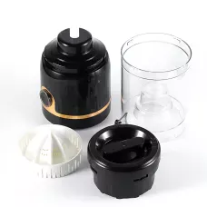 Соковыжималка для цитрусовых Domotec MS-613, 45 Вт, 250 мл, реверс, тихая работа, компактная, носик антикапля, разборная, черный