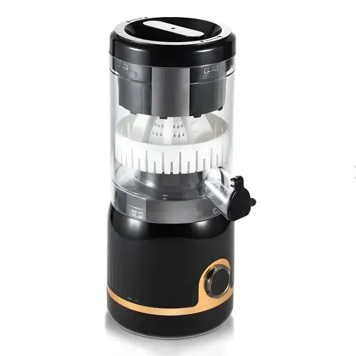 Соковижималка для цитрусових Domotec MS-613, 45 Вт, 250 мл, реверс, тиха робота, компактна, носик антикрапля, розбірна, чорний Біл - фото 4