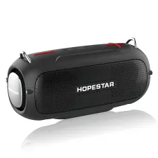 Портативная Bluetooth-колонка Hopestar A41 Party 16W, RGB-подсветка, Bluetooth 5.3, TWS 1+1, IPX5, USB/AUX/TF, 2400mAh, черная