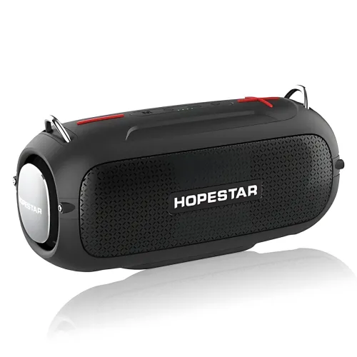 Портативна Bluetooth-колонка Hopestar A41 Party 16W, RGB-підсвітка, Bluetooth 5.3, TWS 1+1, IPX5, USB/AUX/TF, 2400mAh, чорна Чорно - фото 4