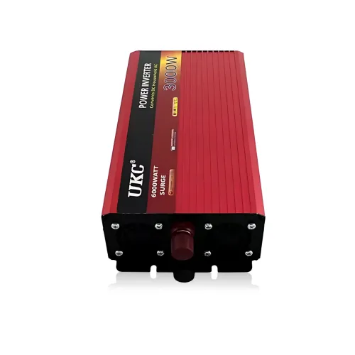 Перетворювач (інвертор) AC/DC AR UKC 3000 W 24 V → 230 V, автомобільний, з захистом і охолодженням, алюмінієвий корпус - фото 5