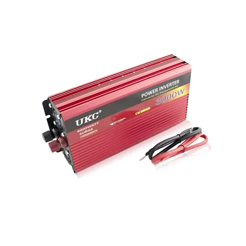 Перетворювач (інвертор) AC/DC AR UKC 3000 W 24 V → 230 V, автомобільний, з захистом і охолодженням, алюмінієвий корпус - фото 8
