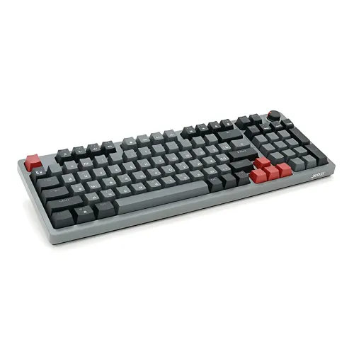Механическая игровая клавиатура JEDEL KL-114 RGB USB, 96 клавиш, свитчи Drinkey Red, 20 режимов подсветки, кабель 1.6 м, проводная - фото 3