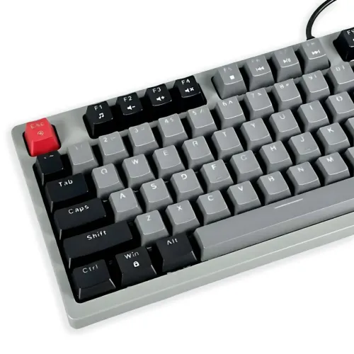 Механічна ігрова клавіатура JEDEL KL-114 RGB USB, 96 клавіш, світчі Drinkey Red, 20 режимів підсвітки, кабель 1.6 м, дротова - фото 5