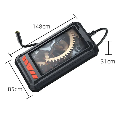 Професійний ендоскоп P380 з екраном 4.3, Full HD 1080P, камера 8 мм, кабель 5 м, 8 LED-підсвітка, запис фото та відео, IP67 - фото 9