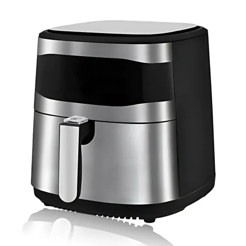 Аерогриль Rainberg RB-2330 8.5 л, 4200 Вт, 2 ТЕНи, 12 програм, сенсорне керування, аерофритюрниця без олії, терморегулятор - фото 6