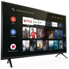 Смарт-телевізор Smart TV S45, 45'', Android 14, Wi-Fi, Bluetooth, DVB-S2/T2/T/C, голосовий пульт, Miracast, Smart TV