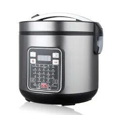 Мультиварка Crownberg CB-5528, 5 л, 1000 Вт, 30 програм, мультикухар, антипригарна чаша, пароварка з таймером, нержавіюча сталь
