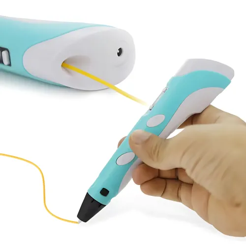 3D-ручка 6 покоління 3DPen-6 з LCD + графічний планшет 8.5, набір для 3D-малювання, 100 м PLA, регулювання температури Рожевий - фото 7