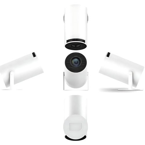 Игровой проектор-приставка Game Projector YXJ A3 Android 11, 2 беспроводных джойстика, 36 000 игр, Wi-Fi 6,  Bluetooth 5.4, HDMI