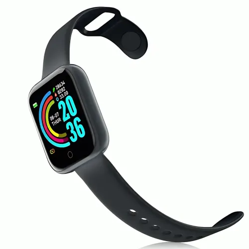 Смарт-часы Y68S DL216, 1.3″ цветной экран, измерение давления, пульса и SpO₂, IP67, Bluetooth 4.0, FitPro, Android / iOS, 100 mAh Зеленый - фото 2