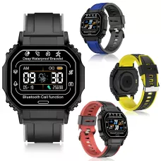 Смарт-часы Smart Watch B3-2 с пульсометром, шагомером и уведомлениями, экран 1.33″ 320×240, Bluetooth 4.2, IP67, Android / iOS