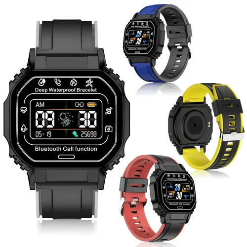 Смарт-часы Smart Watch B3-2 с пульсометром, шагомером и уведомлениями, экран 1.33″ 320×240, Bluetooth 4.2, IP67, Android / iOS
