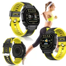 Смарт-годинник Smart Watch B3-2 з пульсометром, крокоміром і повідомленнями, екран 1.33| 320×240, Bluetooth 4.2, IP67, Android/iOS