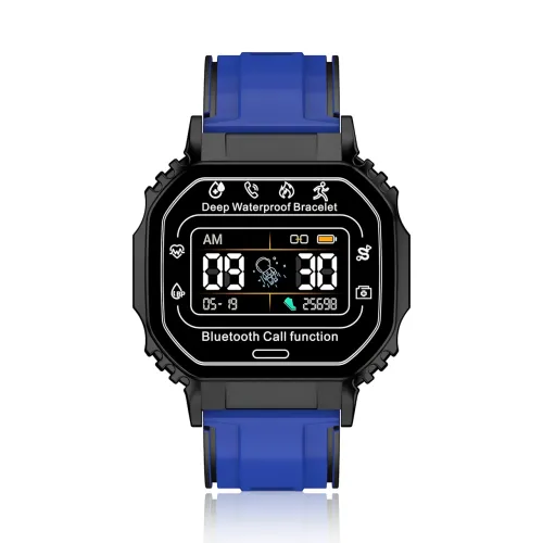 Смарт-годинник Smart Watch B3-2 з пульсометром, крокоміром і повідомленнями, екран 1.33| 320×240, Bluetooth 4.2, IP67, Android/iOS - фото 2