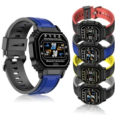 Смарт-годинник Smart Watch B3-2 з пульсометром, крокоміром і повідомленнями, екран 1.33| 320×240, Bluetooth 4.2, IP67, Android/iOS