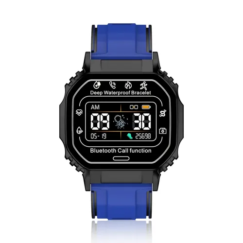 Смарт-годинник Smart Watch B3-2 з пульсометром, крокоміром і повідомленнями, екран 1.33| 320×240, Bluetooth 4.2, IP67, Android/iOS - фото 2