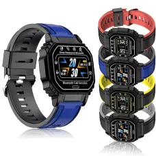 Смарт-годинник Smart Watch B3-2 з пульсометром, крокоміром і повідомленнями, екран 1.33| 320×240, Bluetooth 4.2, IP67, Android/iOS