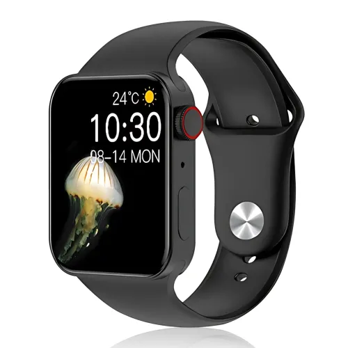 Смарт-годинник Smart Watch T100 Plus з Bluetooth-дзвінками, мікрофоном і динаміком, вимірювання тиску, пульсометр, IPS 1.7'' - фото 7