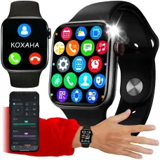 Смарт-часы Smart Watch T100 Plus с Bluetooth-звонками, микрофоном и динамиком, измерение давления и SpO₂, пульсометр, IPS 1.78″