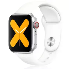 Смарт-часы Smart Watch T100 Plus с Bluetooth-звонками, микрофоном и динамиком, измерение давления и SpO₂, пульсометр, IPS 1.78″ Белый