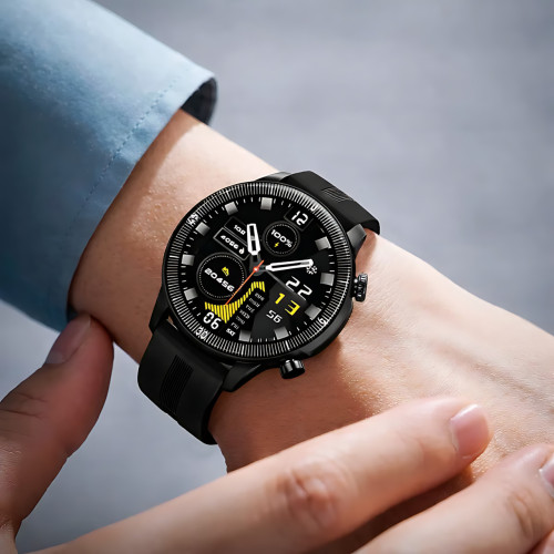 Смарт-часы HOCO Y31 Smart Sports Watch (Call Version), 1.46″ HD 360×360, Bluetooth-звонки + SIM, SpO₂, пульс, сон, IP67, металл - фото 2