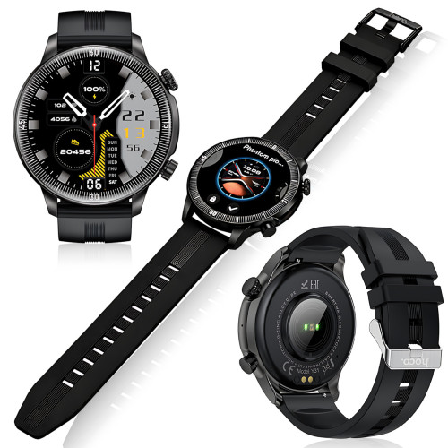 Смарт-часы HOCO Y31 Smart Sports Watch (Call Version), 1.46″ HD 360×360, Bluetooth-звонки + SIM, SpO₂, пульс, сон, IP67, металл - фото 8