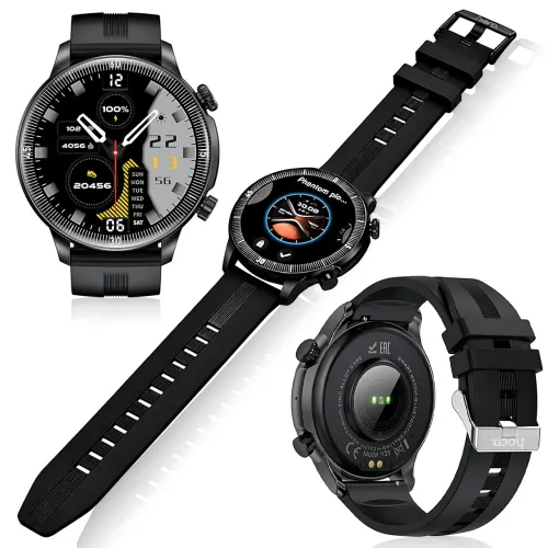 Смарт-часы HOCO Y31 Smart Sports Watch (Call Version), 1.46″ HD 360×360, Bluetooth-звонки + SIM, SpO₂, пульс, сон, IP67, металл