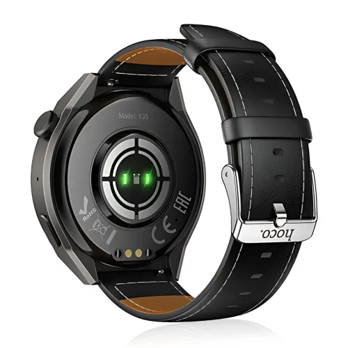 Смарт-часы HOCO Y35 Smart Sports Watch (Call Version) Black, 1.46″ TFT 360×360, Bluetooth-звонки, микрофон, SpO₂, пульс, сон, IP67 - фото 6