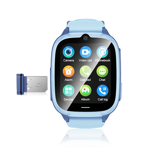 Детские смарт-часы HOCO Y106 4G LTE с видеозвонком, GPS/LBS/Wi-Fi, камерой 2 Мп, Nano-SIM, экран 1.83″, IPX7, SeTracker2 - фото 4