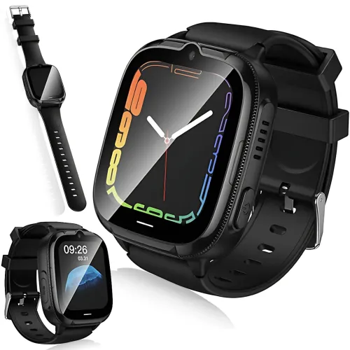 Дитячий смарт-годинник HOCO Y106 4G LTE з відеодзвінком, GPS/LBS/Wi-Fi, камерою 2 Мп, Nano-SIM, екран 1.83'', IPX7, SeTracker2