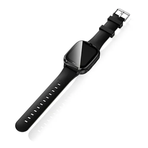 Дитячий смарт-годинник HOCO Y106 4G LTE з відеодзвінком, GPS/LBS/Wi-Fi, камерою 2 Мп, Nano-SIM, екран 1.83|, IPX7, SeTracker2 Блак - фото 5