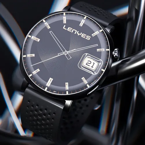 Смарт-годинник LENYES BASEL з AMOLED 1.34'' 466 × 466, IP68, фітнес-моніторинг, Bluetooth-повідомлення, Android/iOS - фото 4
