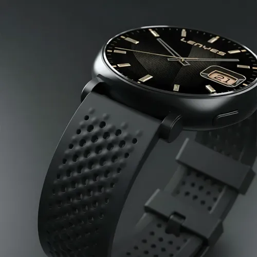 Смарт-годинник LENYES BASEL з AMOLED 1.34'' 466 × 466, IP68, фітнес-моніторинг, Bluetooth-повідомлення, Android/iOS - фото 5