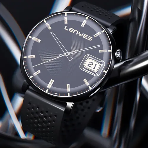 Смарт-годинник LENYES BASEL з AMOLED 1.34'' 466 × 466, IP68, фітнес-моніторинг, Bluetooth-повідомлення, Android/iOS - фото 4