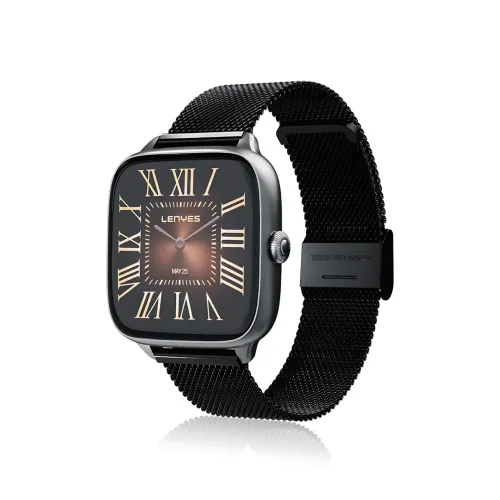 Смарт-годинник LENYES AISTAR 1.85'' TFT, Bluetooth, підтримка дзвінків, вимірювання пульсу, IP68, 240 mAh