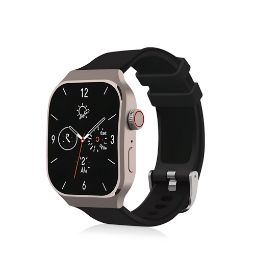 Смарт-часы HOCO Y33 Call Version Black, экран 2.01″ изогнутый, Bluetooth 5.3, звонки с часов, пульс, сон, шаги, 200 мАч, iOS - фото 9