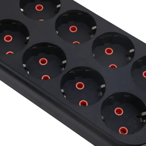 Мережевий фільтр — подовжувач 006 High Power 3250W/300W, 10 євро розеток + 4 USB (3 × USB-A + USB-C PD 20 W), швидке заряджання QC - фото 6