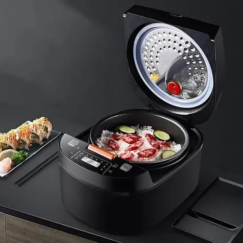 Мультиварка рисоварка AT-M77 5 л 900W, 10 программ, антипригарная чаша, автоподогрев, отложенный старт, электрическая мультиварка - фото 9