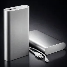 Повербанк Power Bank A 20800 mAh (реальна ємність 9600 mAh) металевий корпус, 1×USB 2.1A, Li-Pol, індикатор заряду