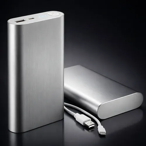 Повербанк Power Bank A 20800 mAh (реальна ємність 9600 mAh) металевий корпус, 1×USB 2.1A, Li-Pol, індикатор заряду