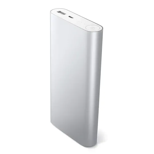 Повербанк Power Bank A 20800 mAh (реальна ємність 9600 mAh) металевий корпус, 1×USB 2.1A, Li-Pol, індикатор заряду - фото 3
